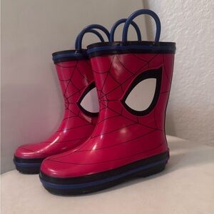 Marvel Spider-Man Kids Rain Boots - Red and Blue